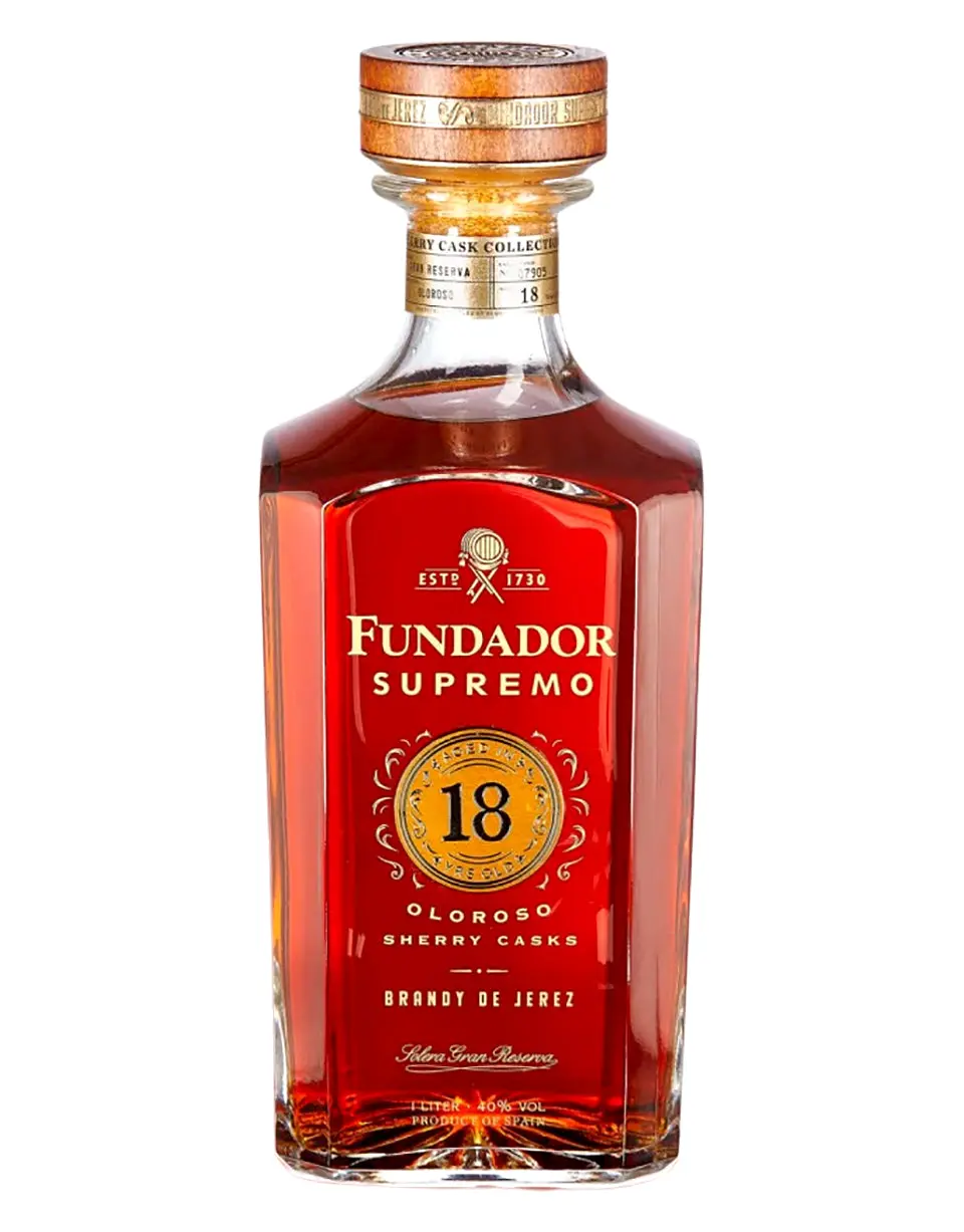 Fundador Supremo 18 Year Brandy Solera Gran Reserva