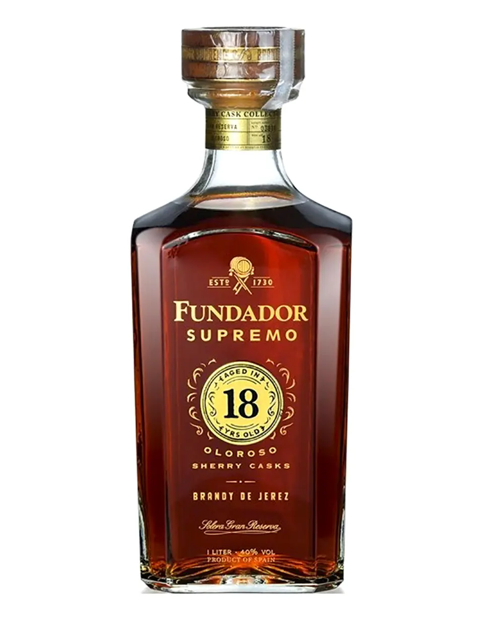 Fundador Supremo 18 Year Brandy Solera Gran Reserva - Image 2
