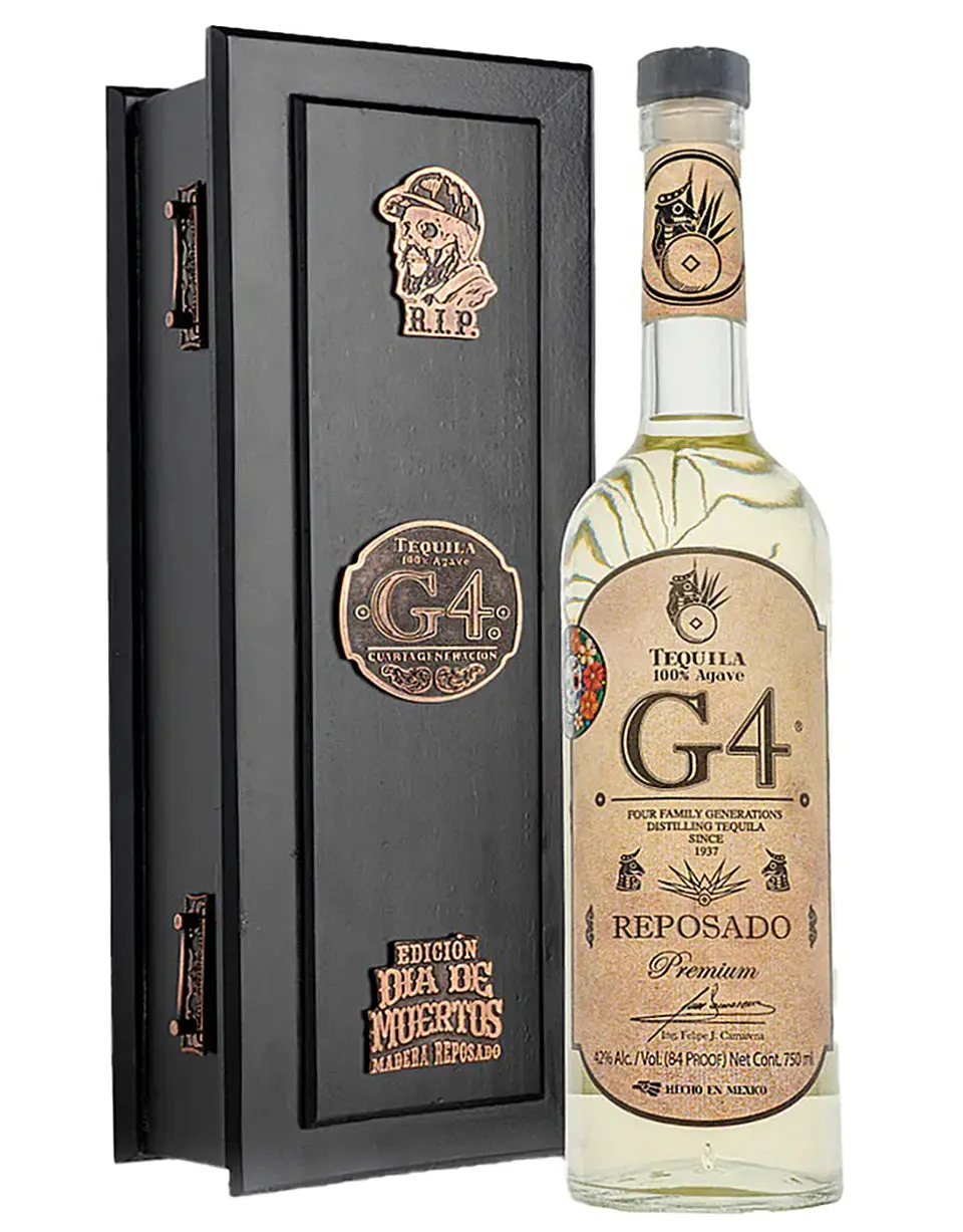 G4 Reposado de Madera Dia de Muertos Edition Tequila - Image 2