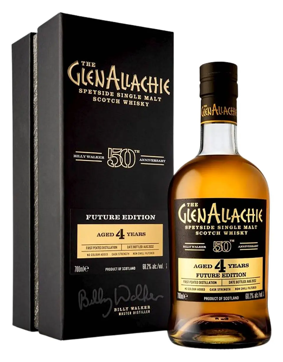 GlenAllachie Billy Walker 50Th Anniversary Future Edition Peated