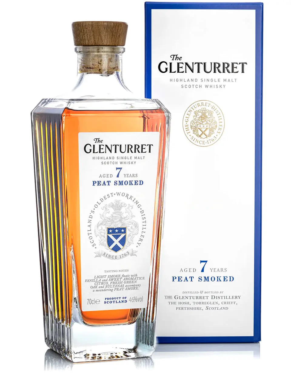 Glenturret 7 Years Old Peat Smoked Whiskey