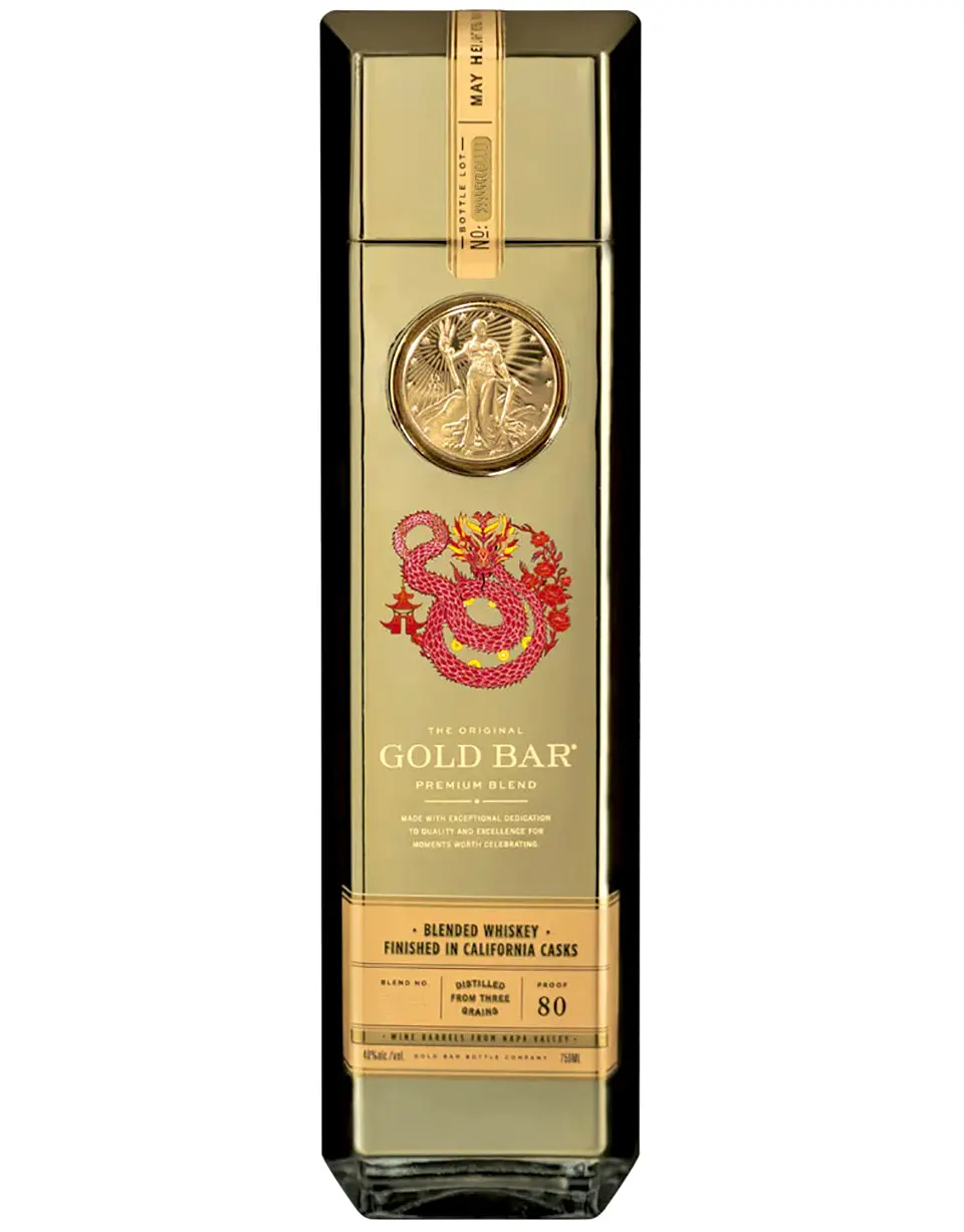 Gold Bar Whiskey Limited Edition Year Of The Snake