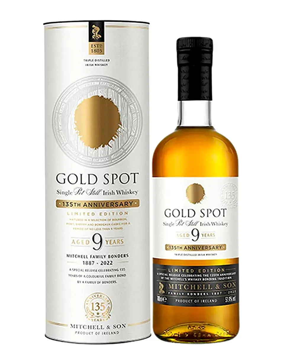 Gold Spot 9 Year Old Irish Whiskey