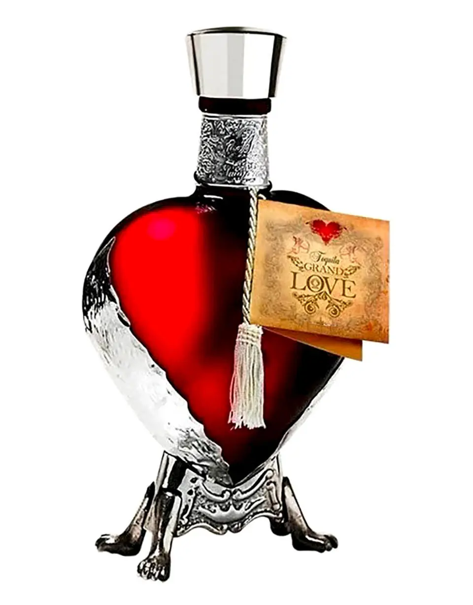 Grand Love Red Heart Reposado Tequila