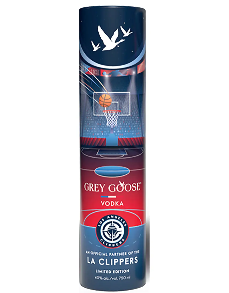 Grey Goose x LA Clippers Limited Edition Tube