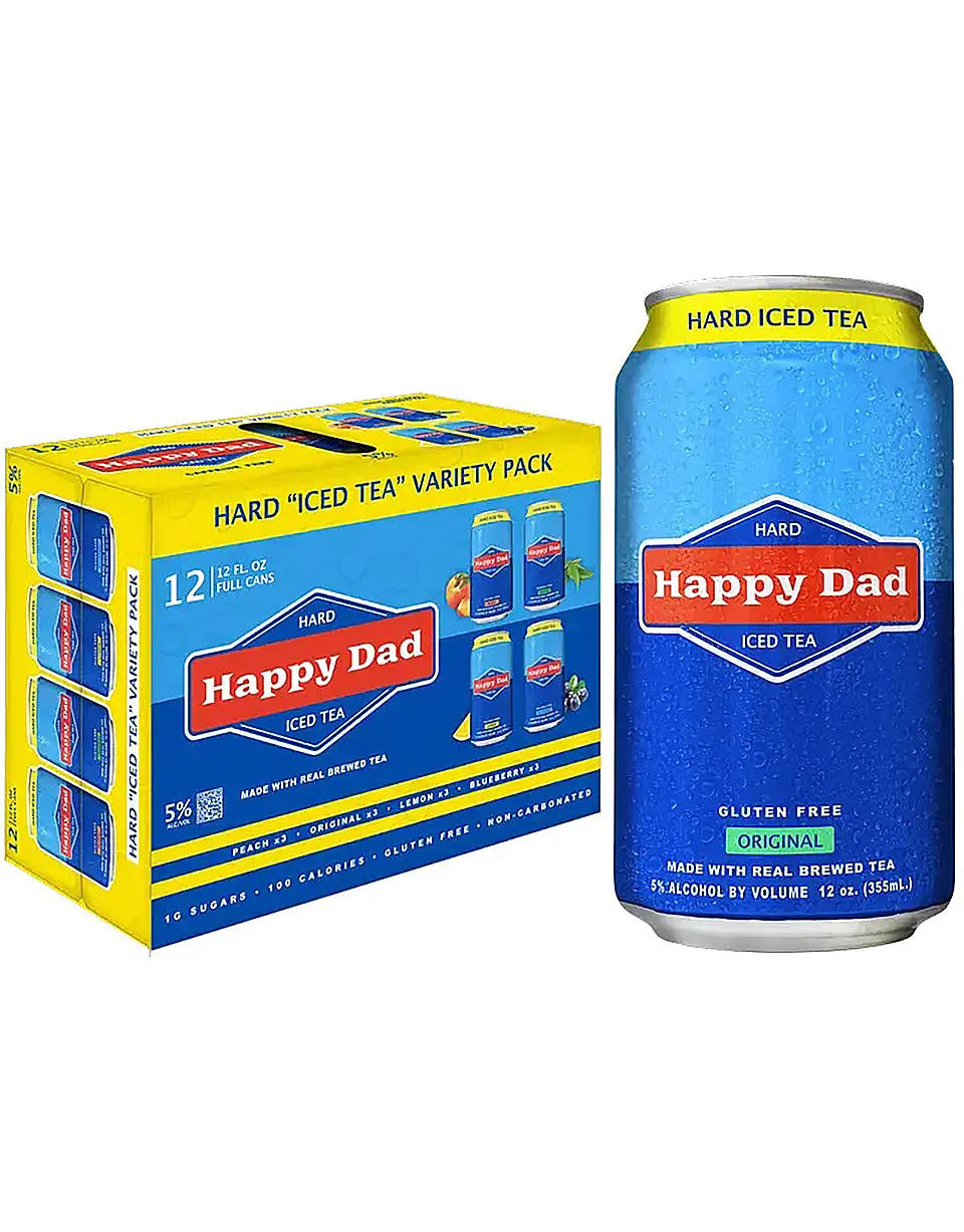 Happy Dad Hard Iced Tea Variety 12-Pack