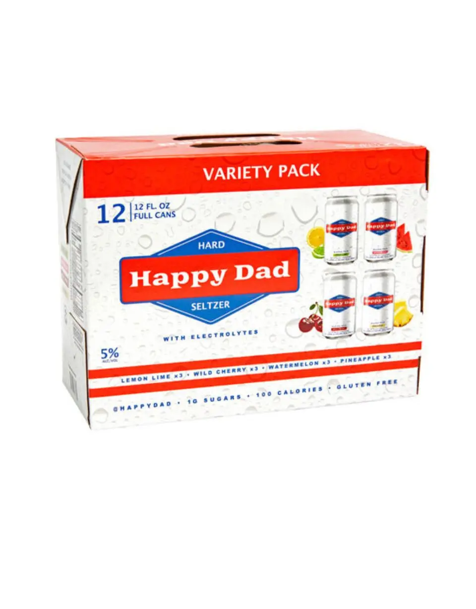 Happy Dad Hard Seltzer Variety 12-Pack - Image 2