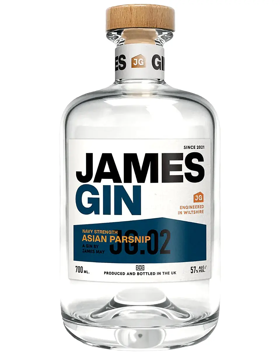 James Gin Asian Parsnip Navy Strength