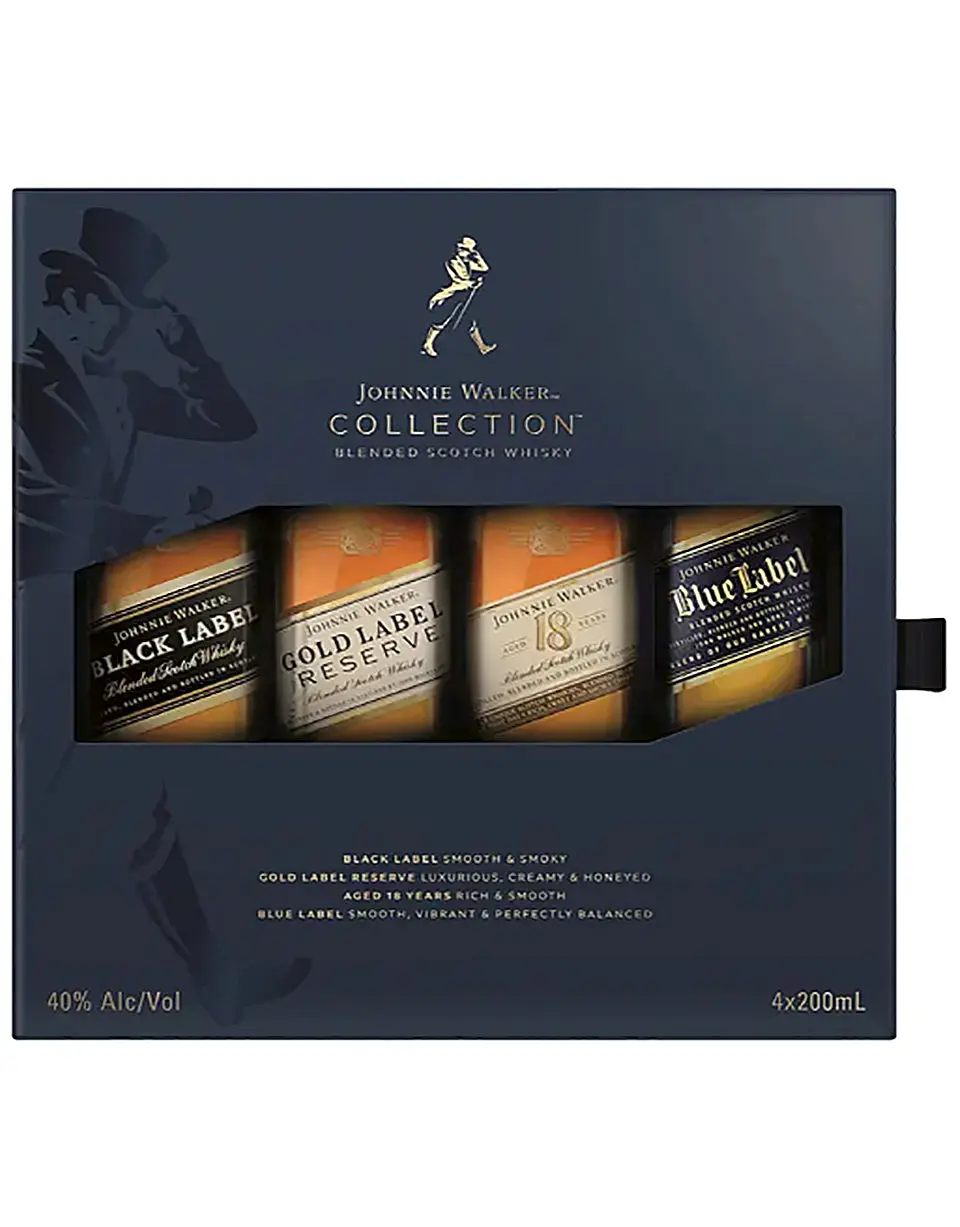 Johnnie Walker Collection Pack 200ml 4-Pack - Image 2