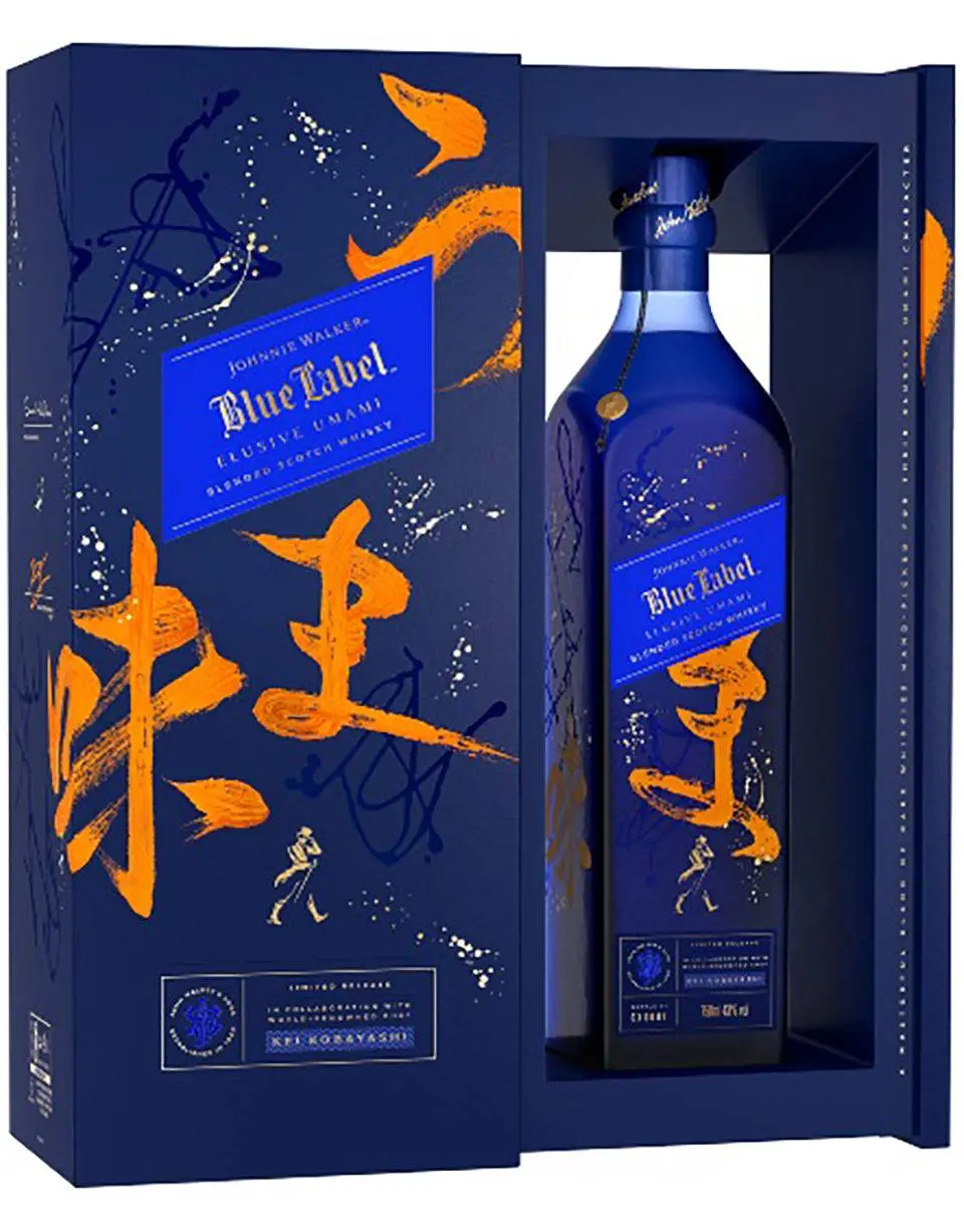 Johnnie Walker Elusive Umami Limited Edition Blue Label Whisky