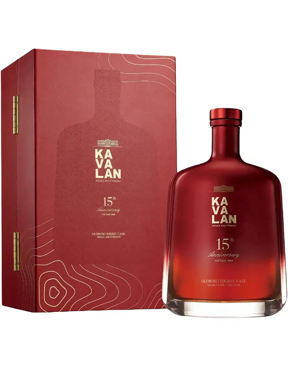Kavalan 15th Anniversary Oloroso Sherry Cask Single Malt Whisky