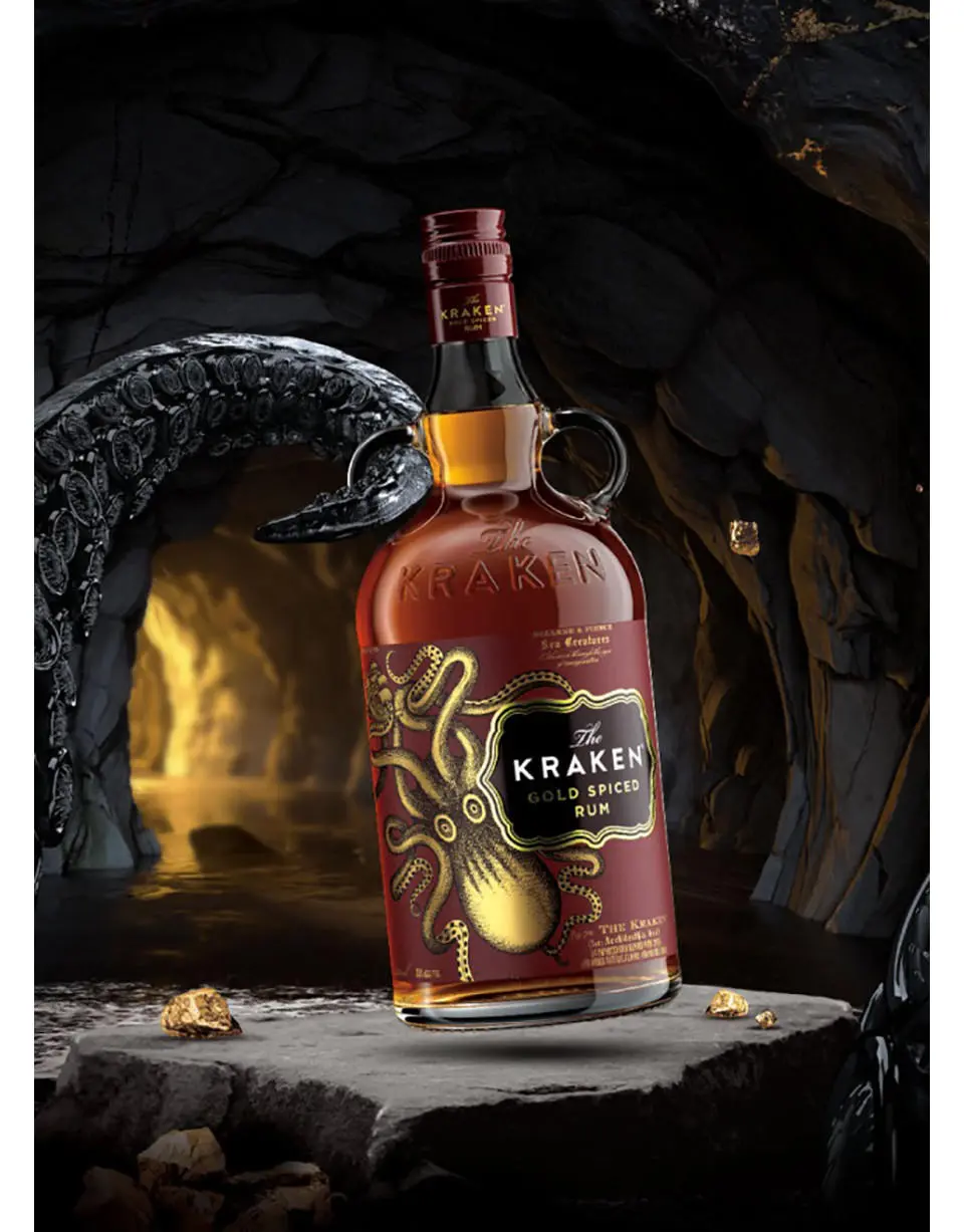 Kraken Gold Spiced Rum 750ml - Image 2