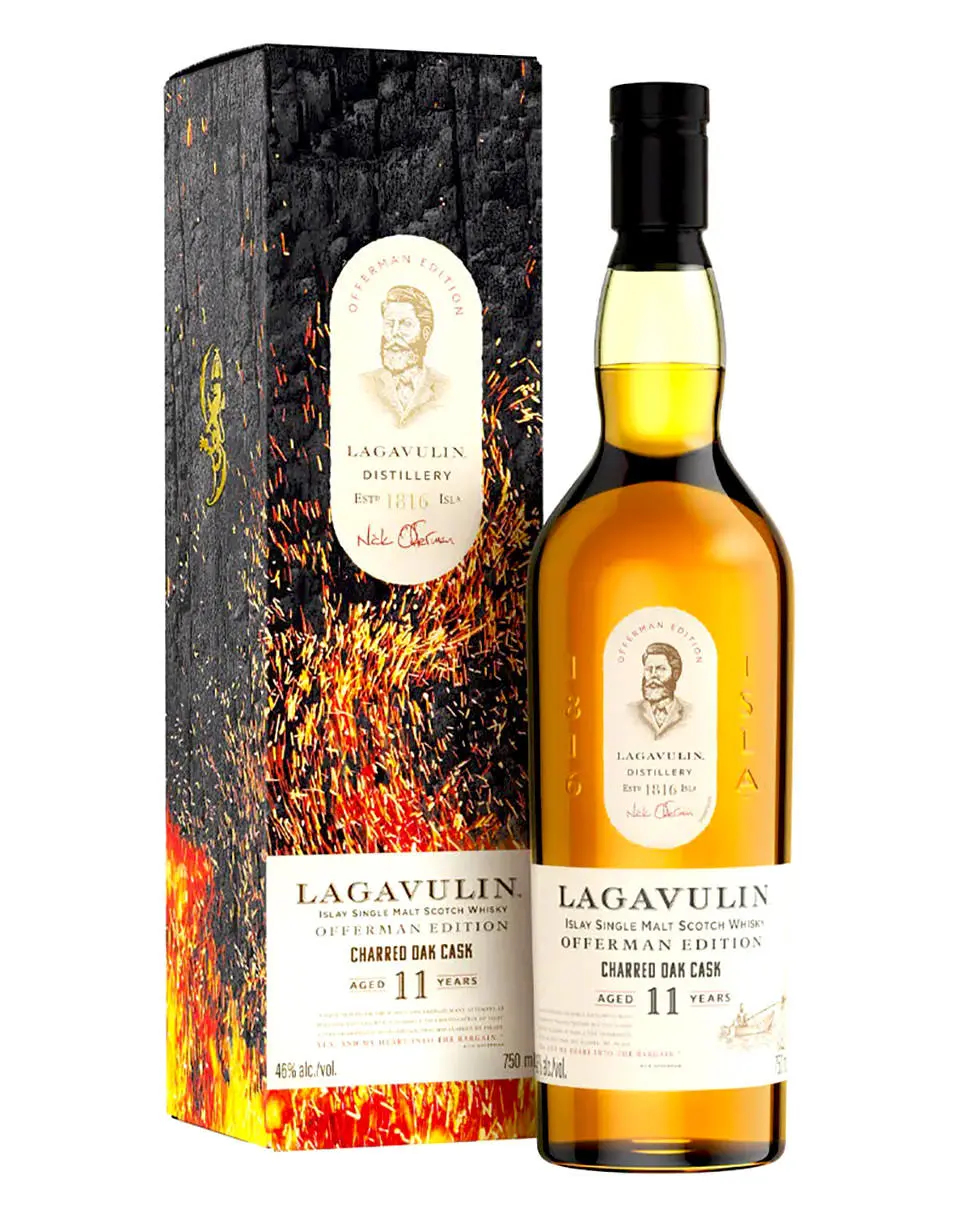 Lagavulin Offerman Edition 11 Year Charred Oak Cask Scotch