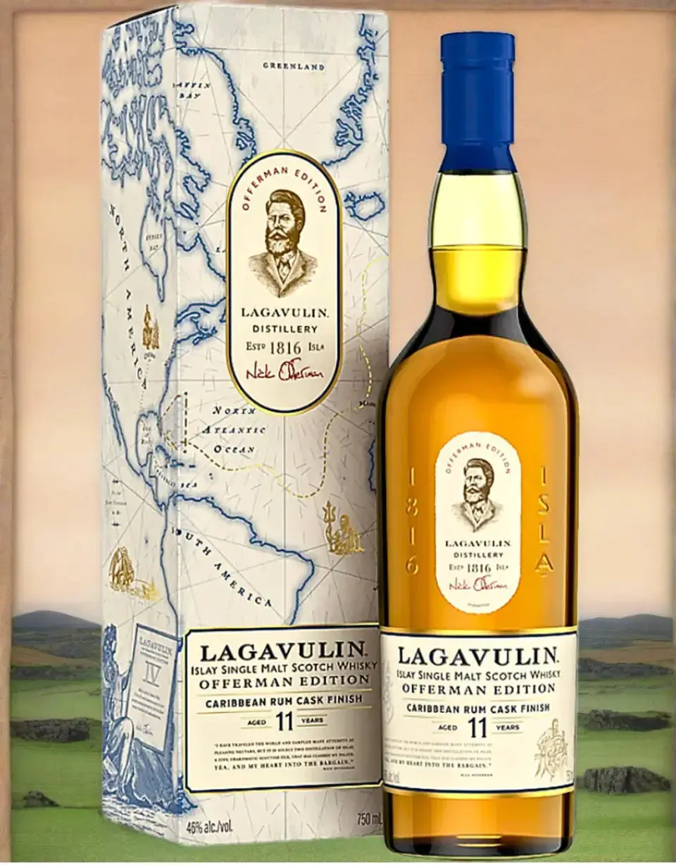 Lagavulin Offerman Edition 11 Year Caribbean Rum Cask Finish - Image 2