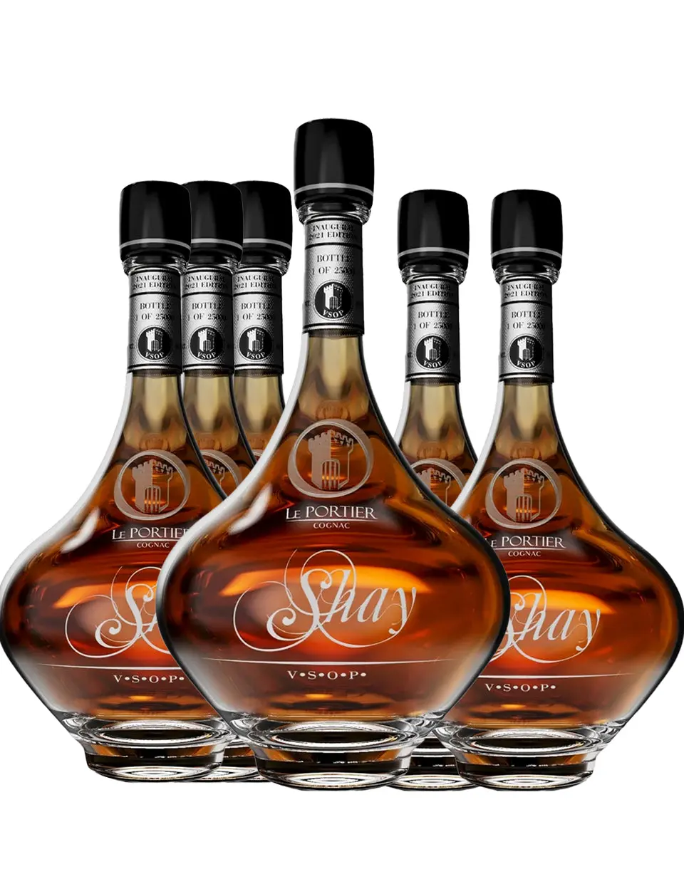 Le Portier Shay VSOP Shannon Sharpe Cognac 6-Pack Bundle