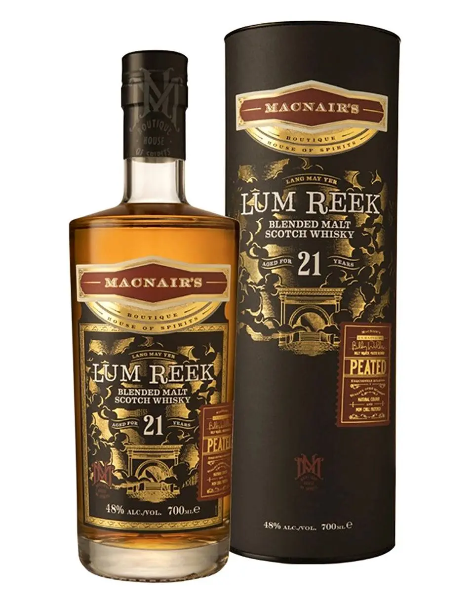 MacNair's Lum Reek 21 Year Old Peated Scotch