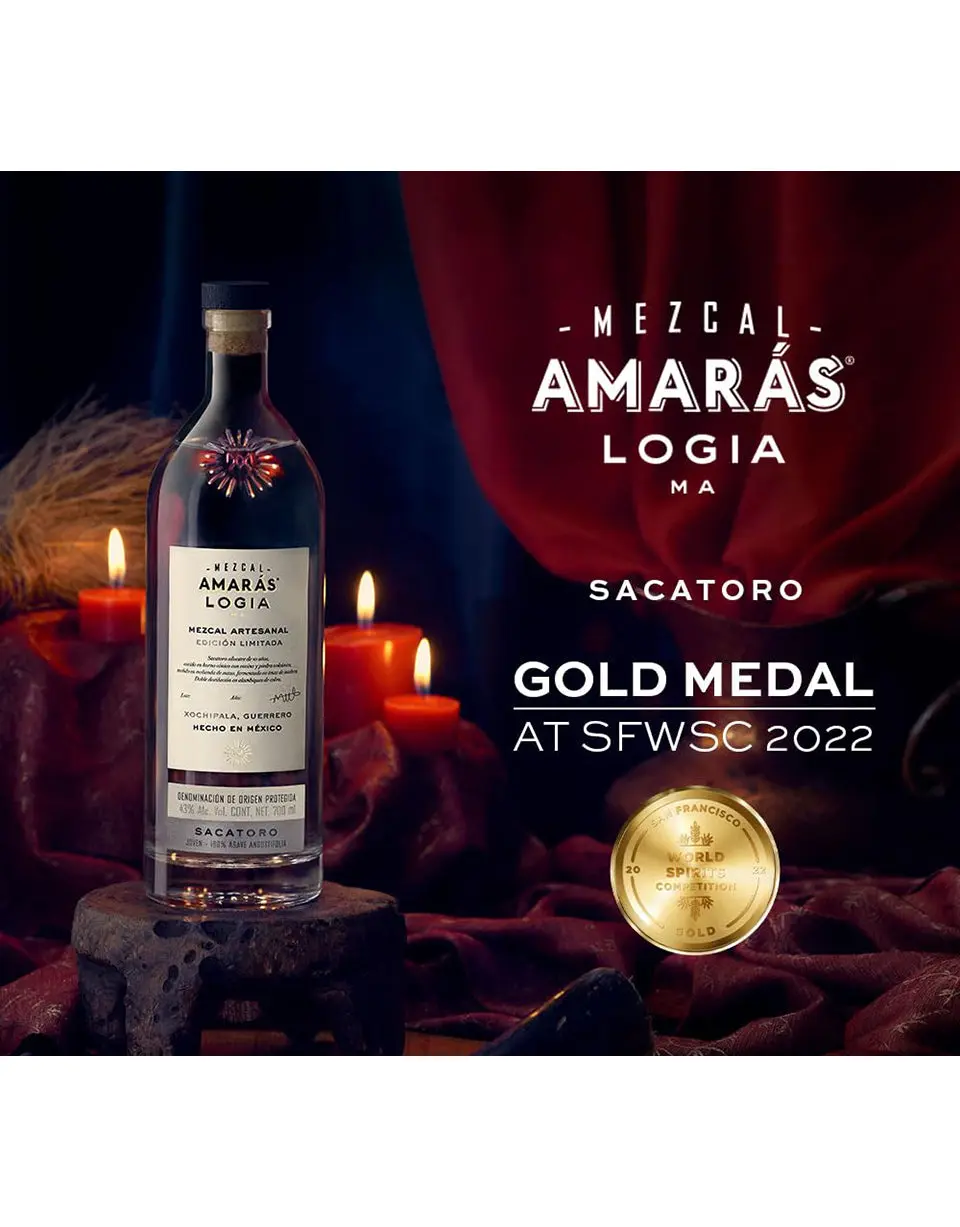 Mezcal Amarás Logia Sacatoro Limited - Image 2