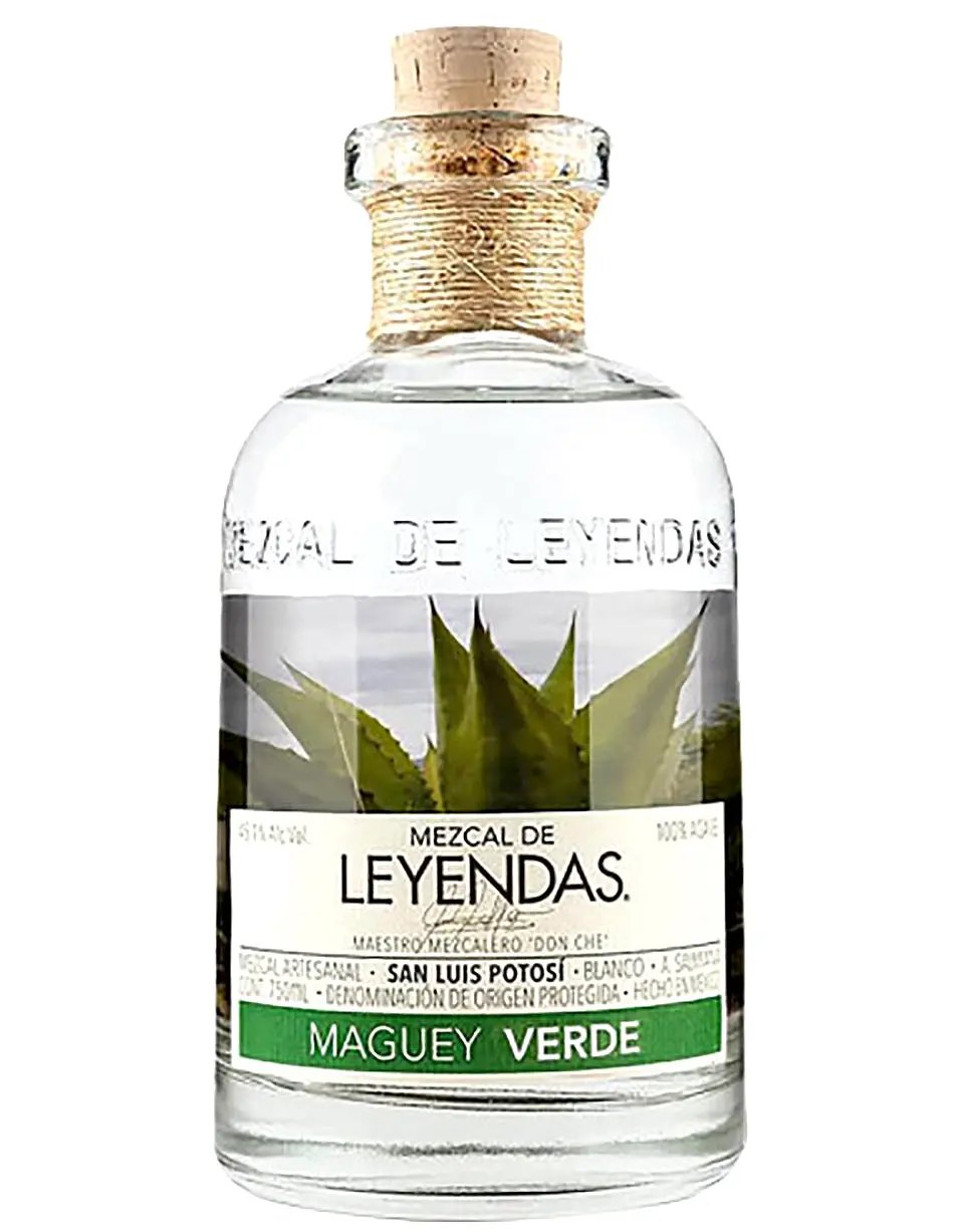 Mezcal de Leyendas Maguey Verde Mezcal