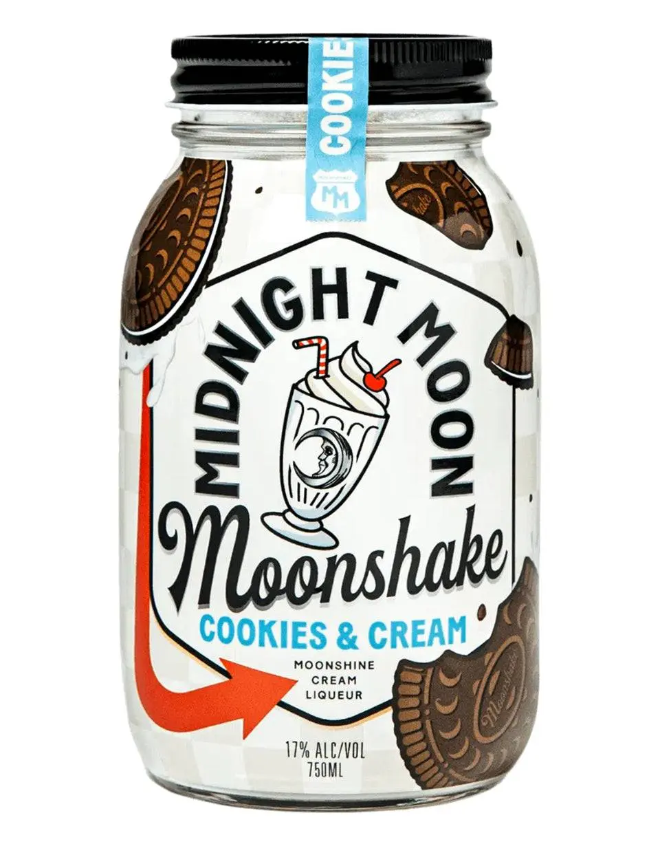 Midnight Moon Cookies & Cream Moonshake Cream Liqueur