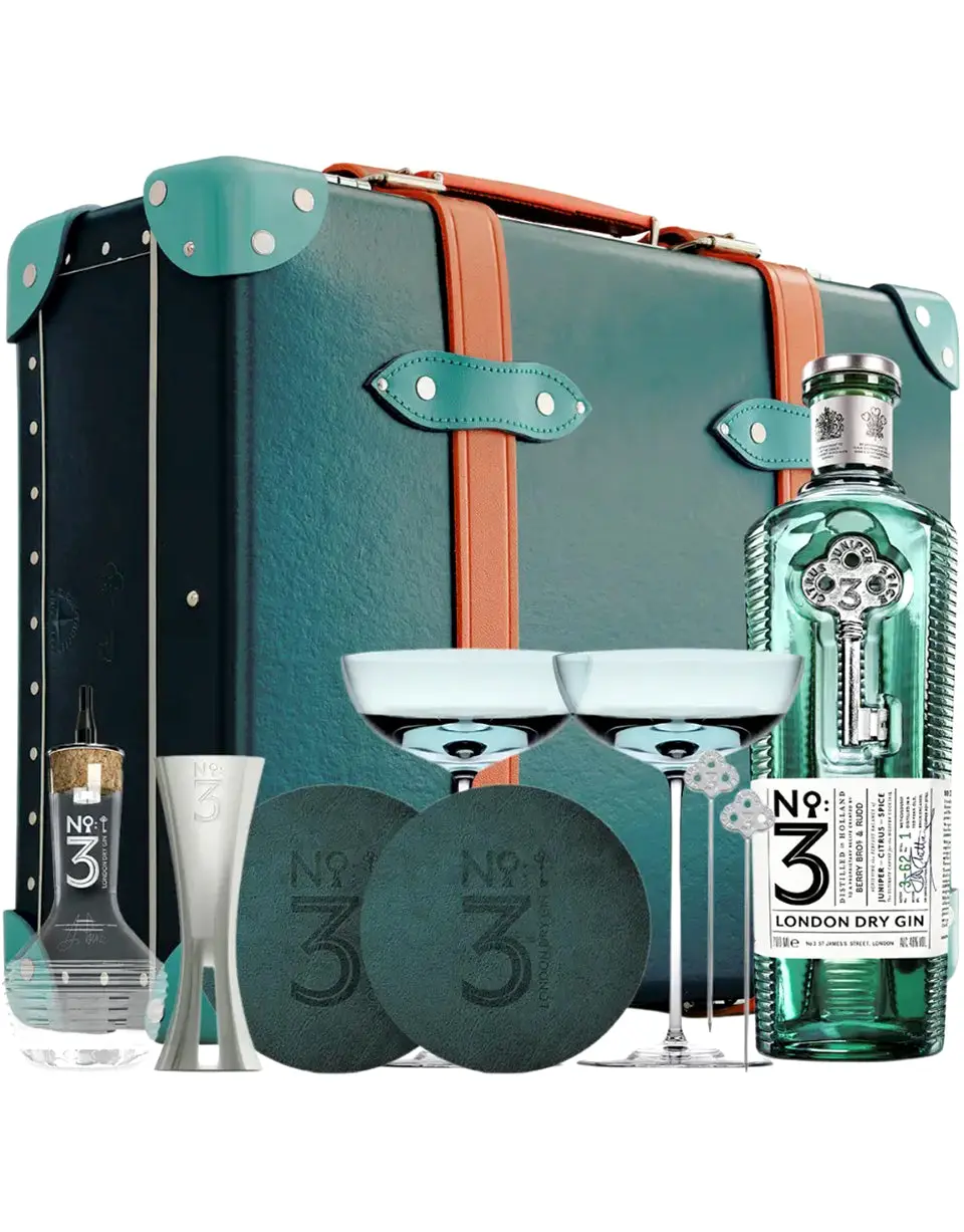 No.3 London Dry Gin x Globe-Trotter Unrivalled Martini Case