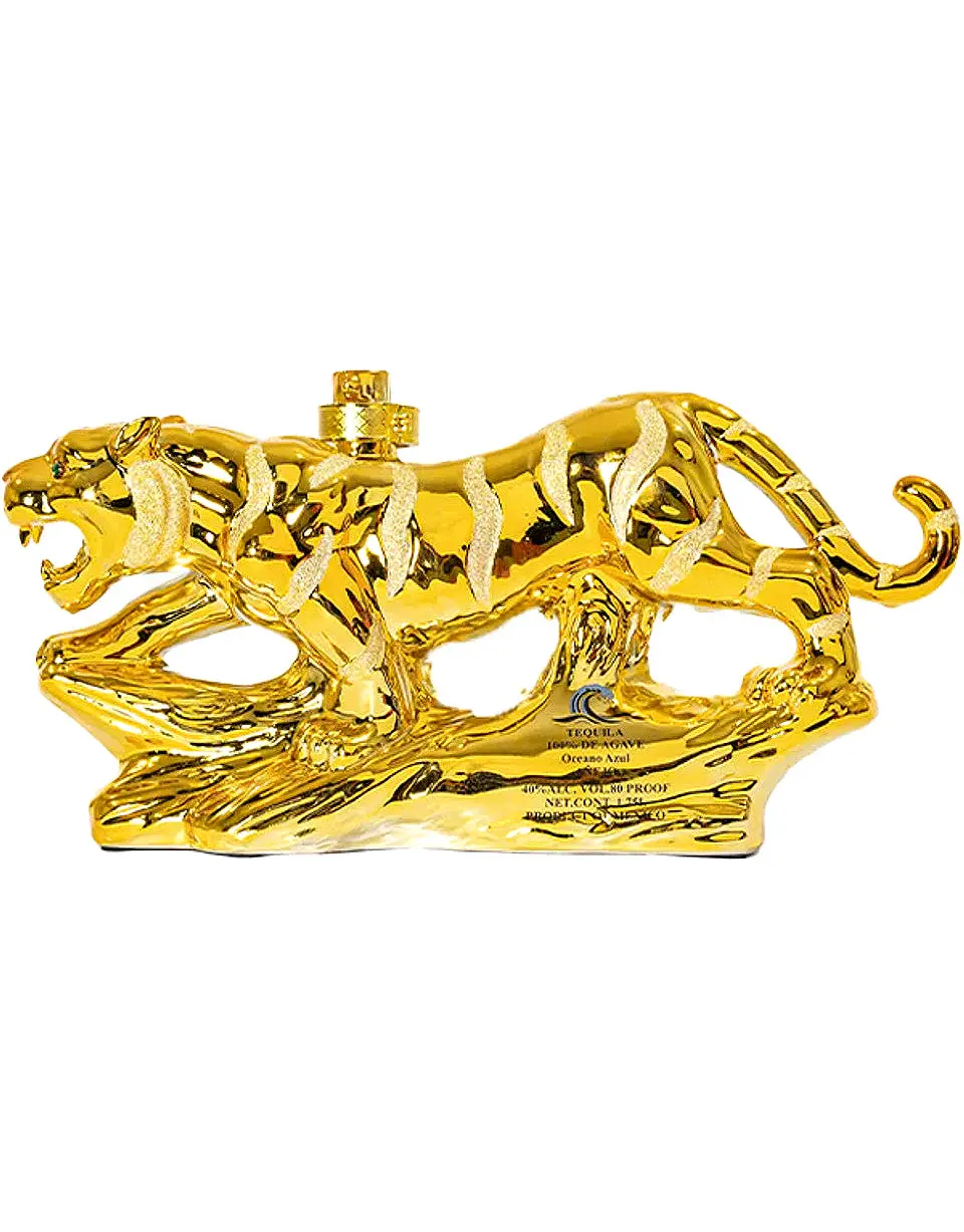 Oceano Azul Golden Tiger Anejo Tequila
