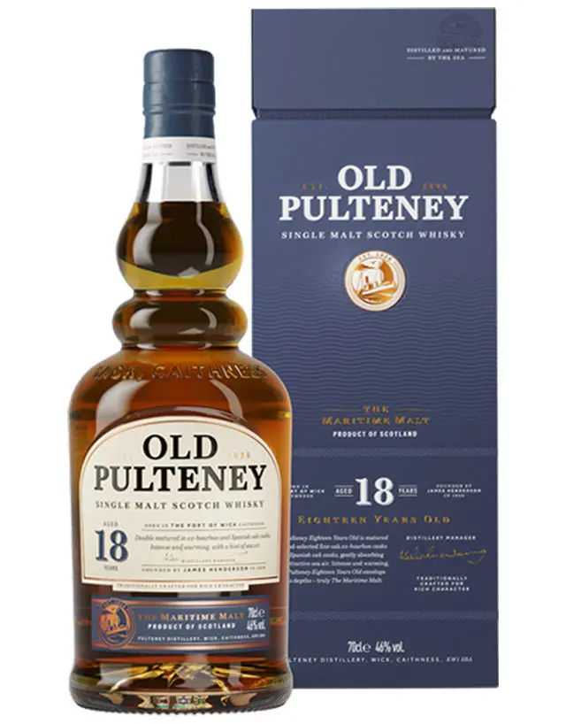 Old Pulteney 18 Years Old Single Malt Scotch Whisky