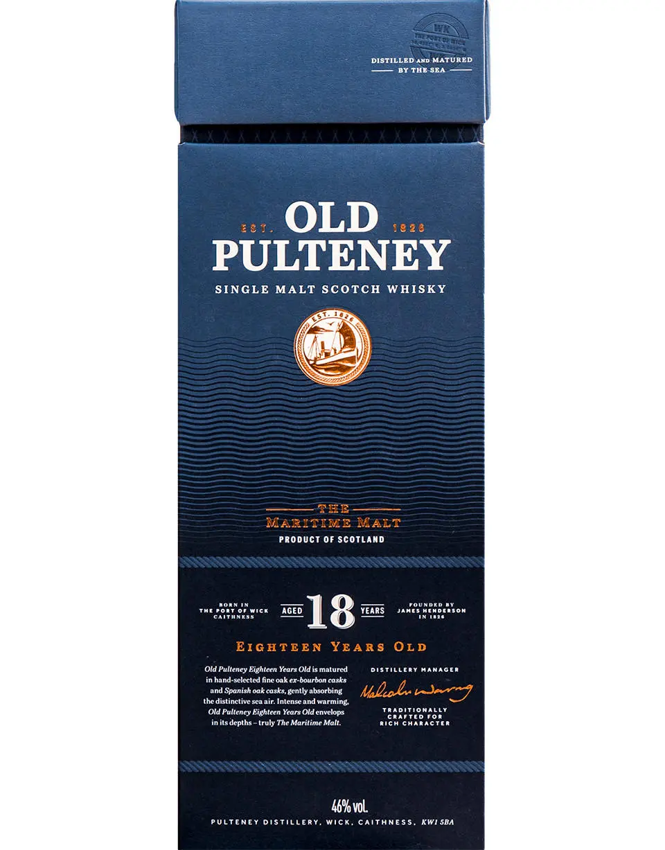 Old Pulteney 18 Years Old Single Malt Scotch Whisky - Image 2