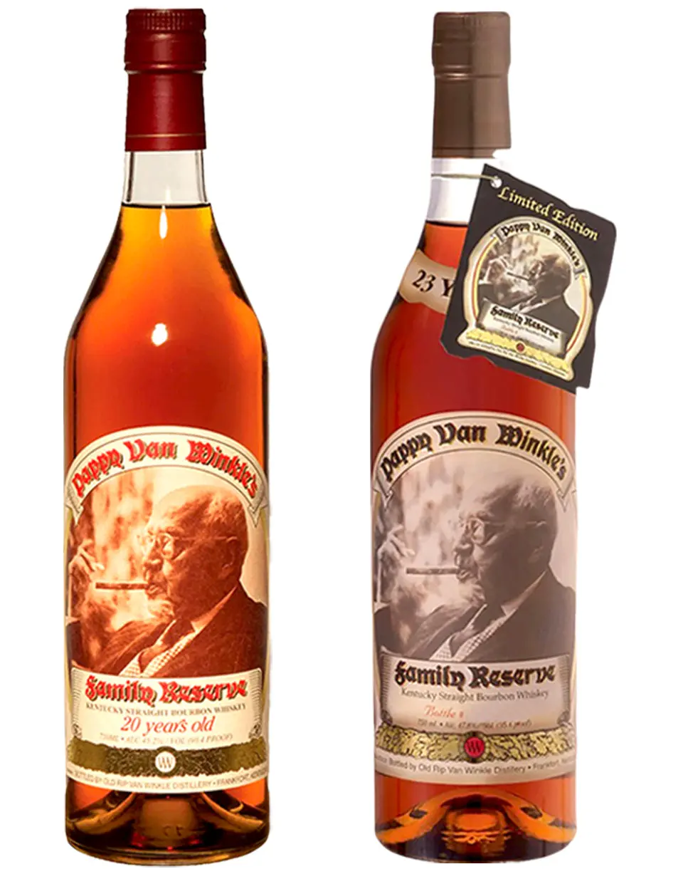 Old Rip Pappy Van Winkle 20 Year & 23 Year Bundle