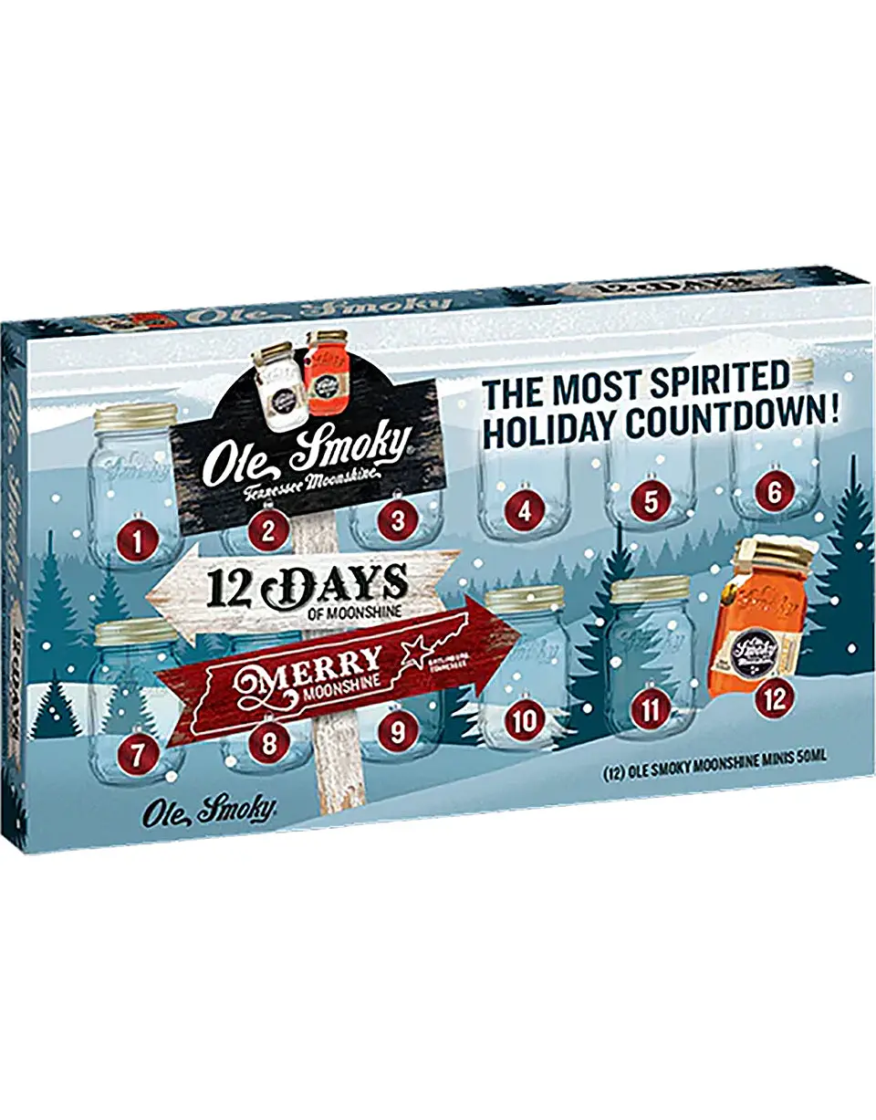 Ole Smoky 12 Days of Moonshine Minis Holiday Pack