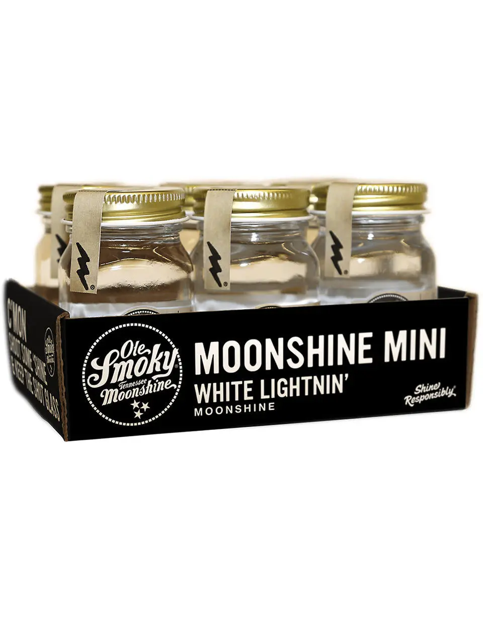 Ole Smoky Moonshine White Lightnin' 50ml 6-Pack