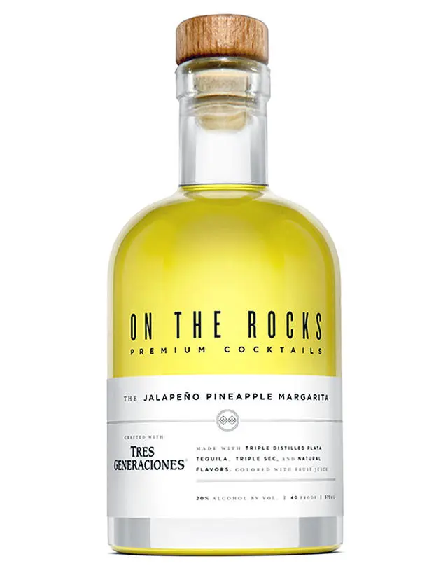 On The Rocks Jalapeno Pineapple Margarita