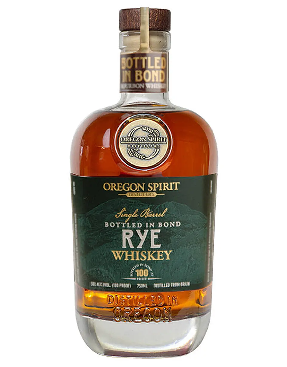 Oregon Spirit Bottled in Bond Rye Whiskey