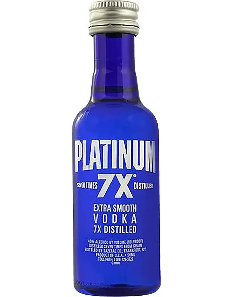 Platinum 7X Vodka 10-Pack 50ml