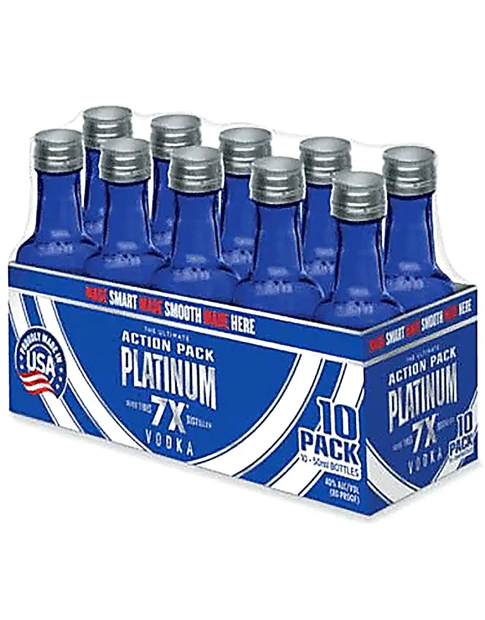 Platinum 7X Vodka 10-Pack 50ml - Image 2