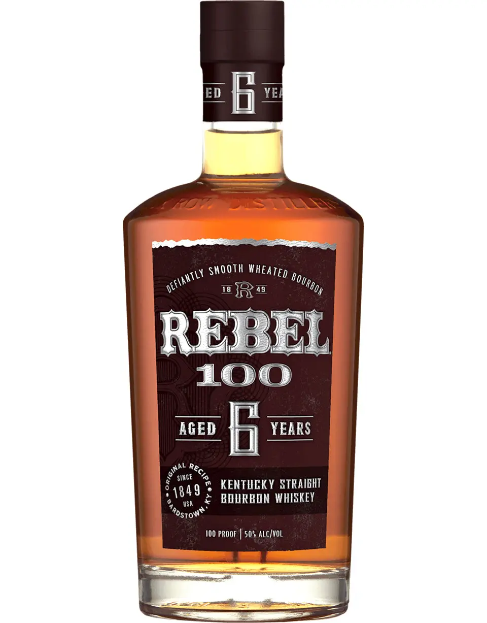 Rebel 100 Proof 6 Year Bourbon Whiskey