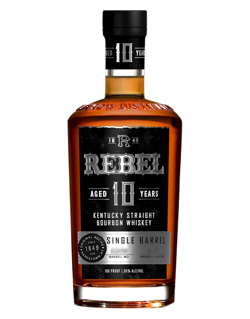 Rebel Single Barrel 10 Year Old Bourbon