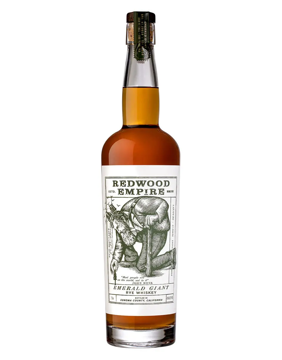 Redwood Empire Emerald Giant Rye Whiskey
