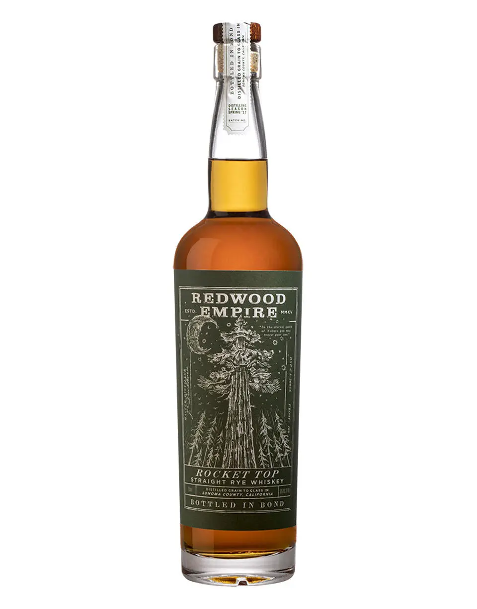 Redwood Empire Rocket Top Straight Rye Whiskey