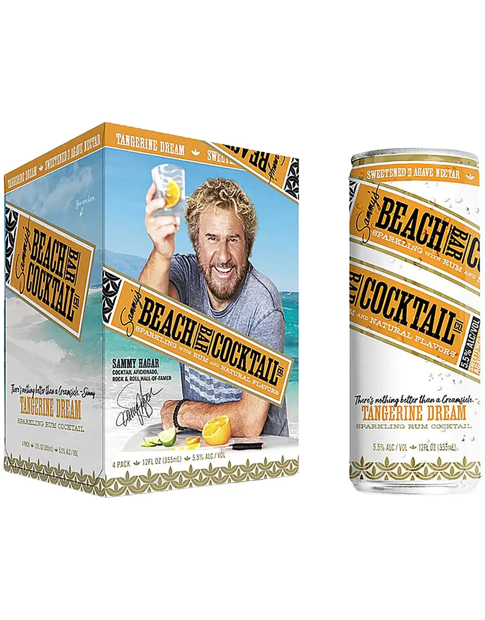 Sammy's Beach Bar Tangerine Cocktail 4-Pack