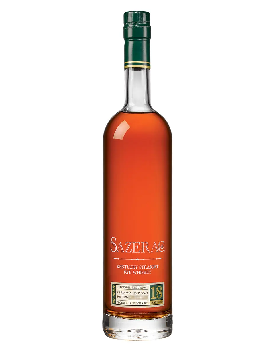 Sazerac Rye 18 Year Old Kentucky Rye Whiskey