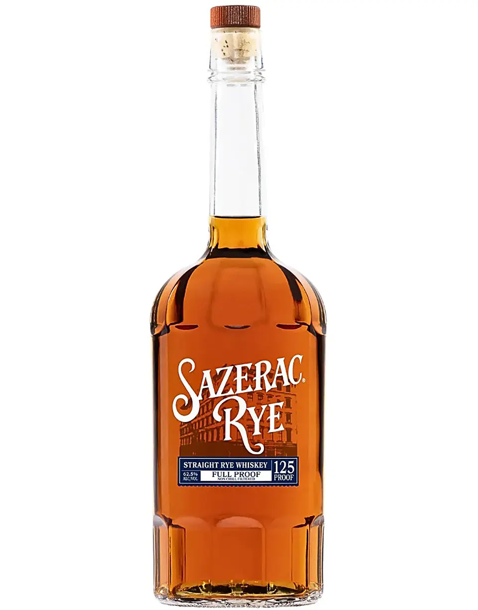 Sazerac Rye Whiskey Full Proof 125 Proof