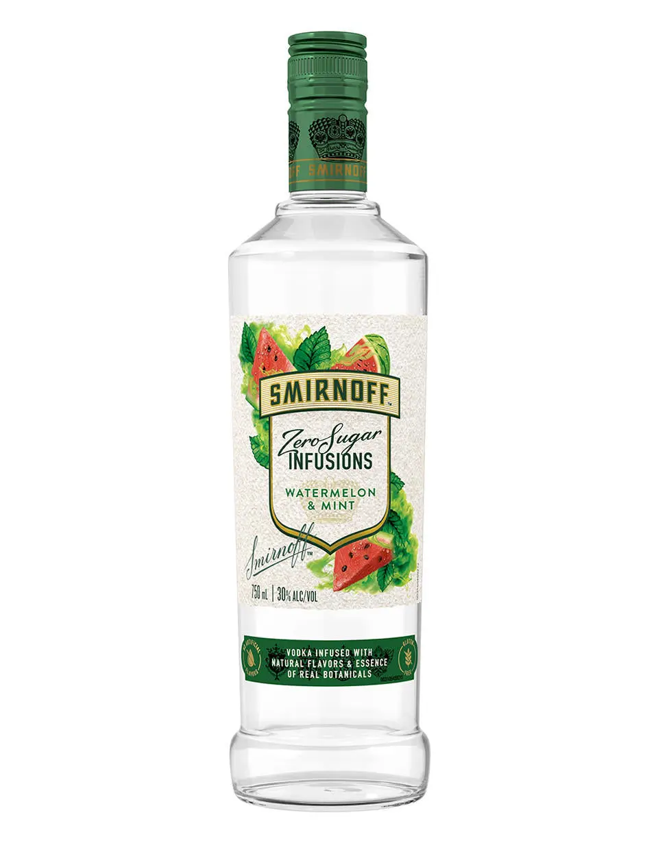 Smirnoff Zero Infusions Watermelon Mint 750ml