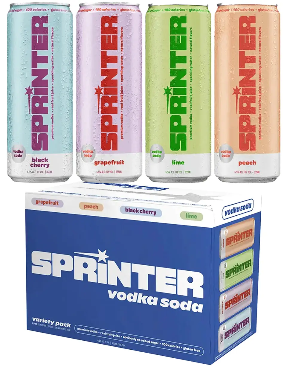 Sprinter Kylie Jenner Vodka Soda Variety 8-Pack