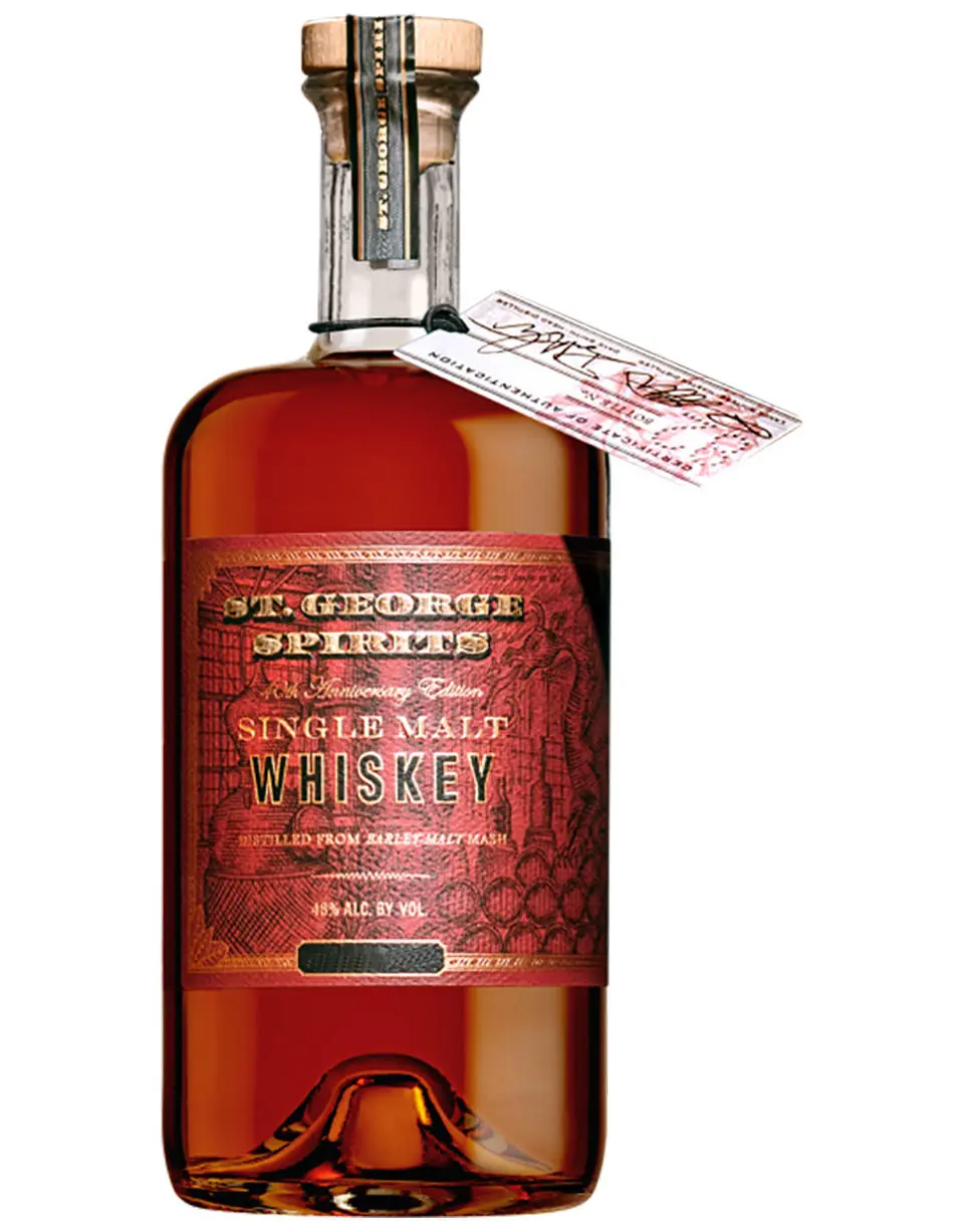 St George 40th Anniversary Edition Whiskey