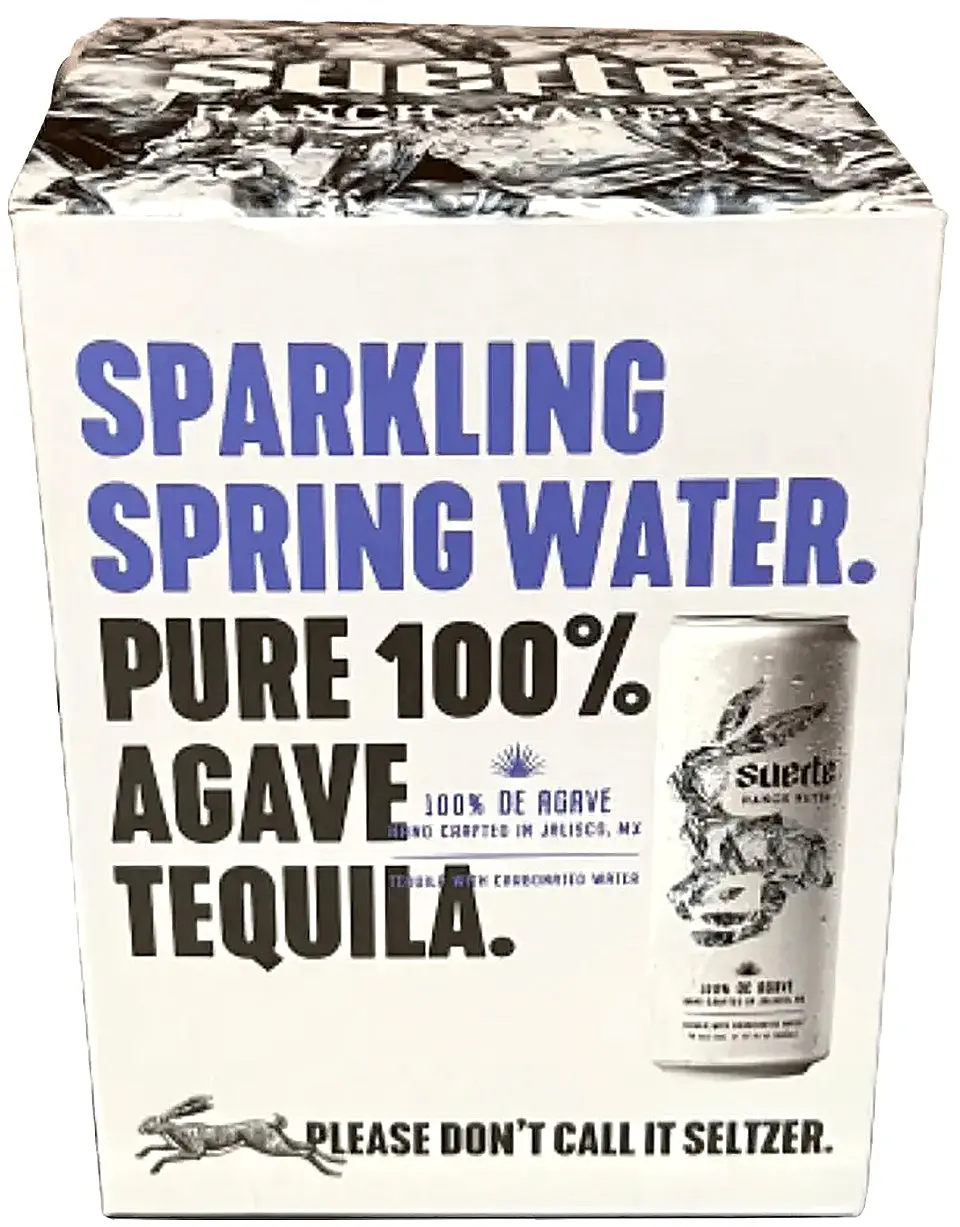 Suerte Ranch Water Tequila 4-Pack