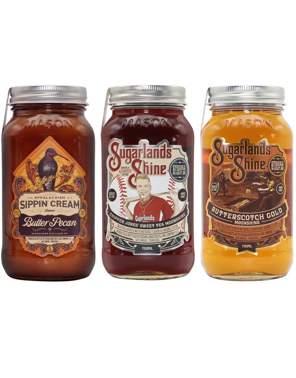Sugarlands Butter Pecan + Sweet Tea + Butterscotch Combo