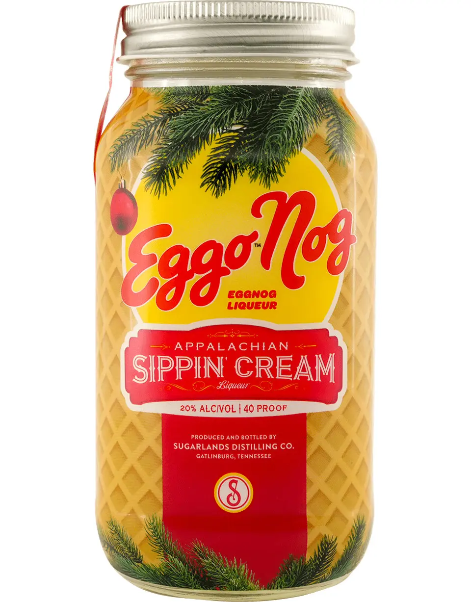 Sugarlands Shine Sippin' Cream Eggo Nog Appalachian