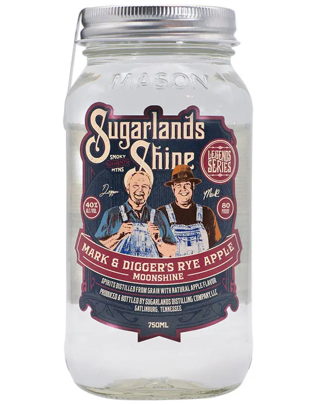Sugarlands Mark and Digger’s Rye Apple Moonshine