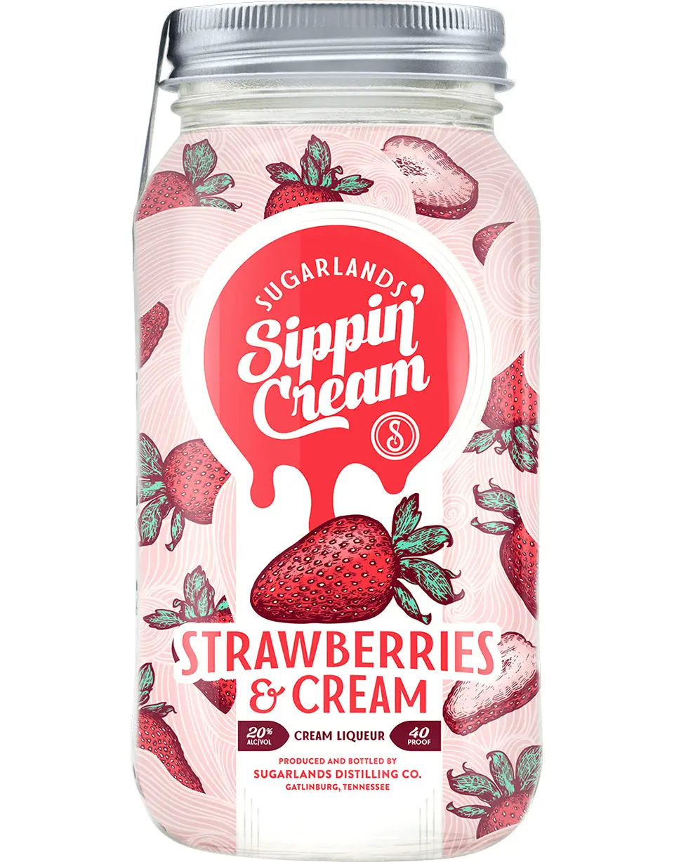 Sugarlands Shine Sippin' Cream Strawberries & Cream