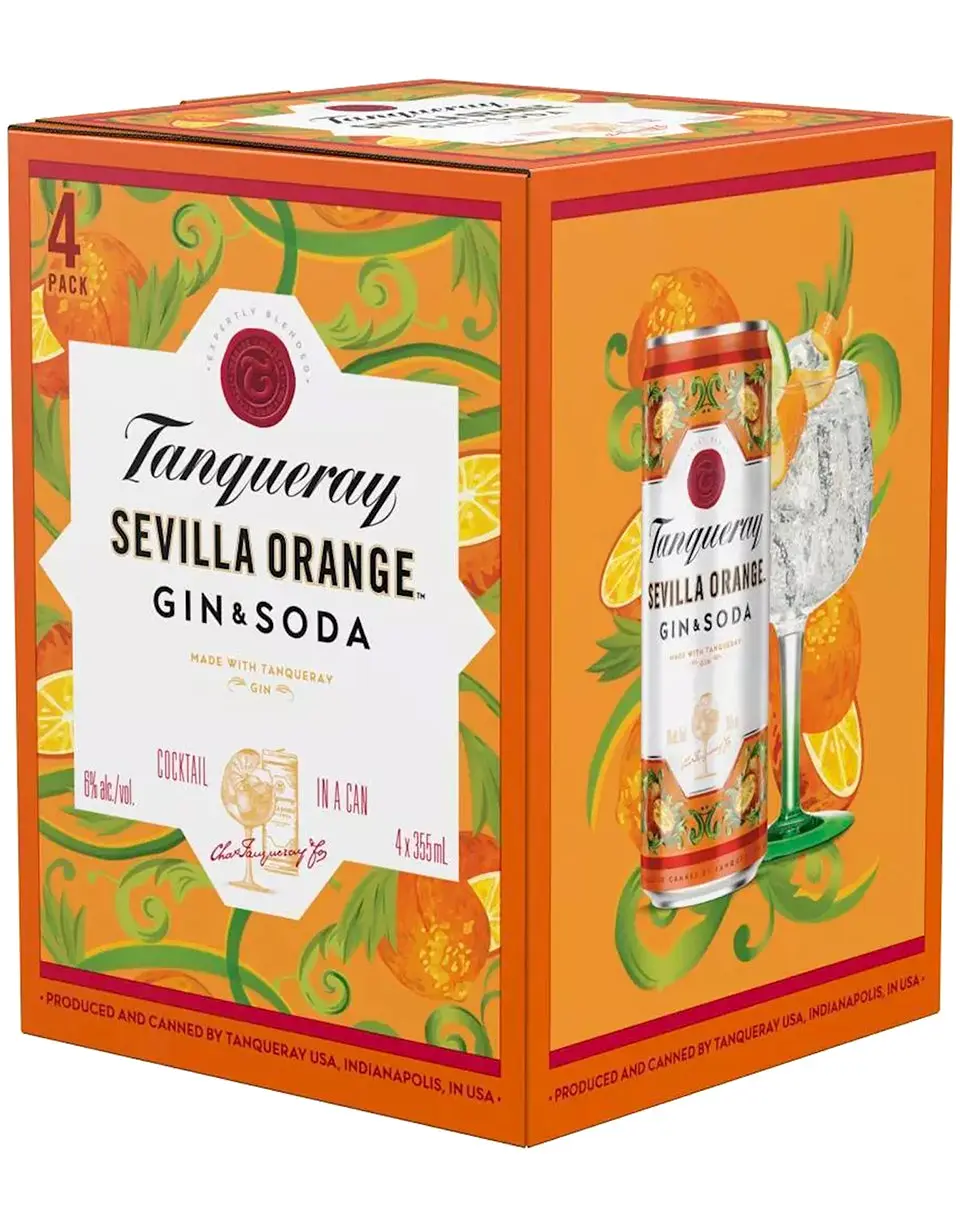 Tanqueray Sevilla Orange & Soda Gin Cocktail